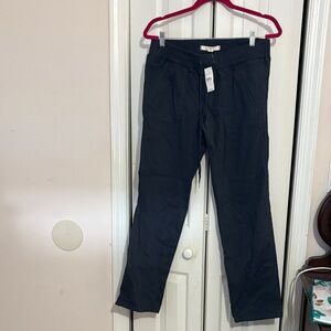 LOFT Women's Straight Leg Pants - Dark Gray